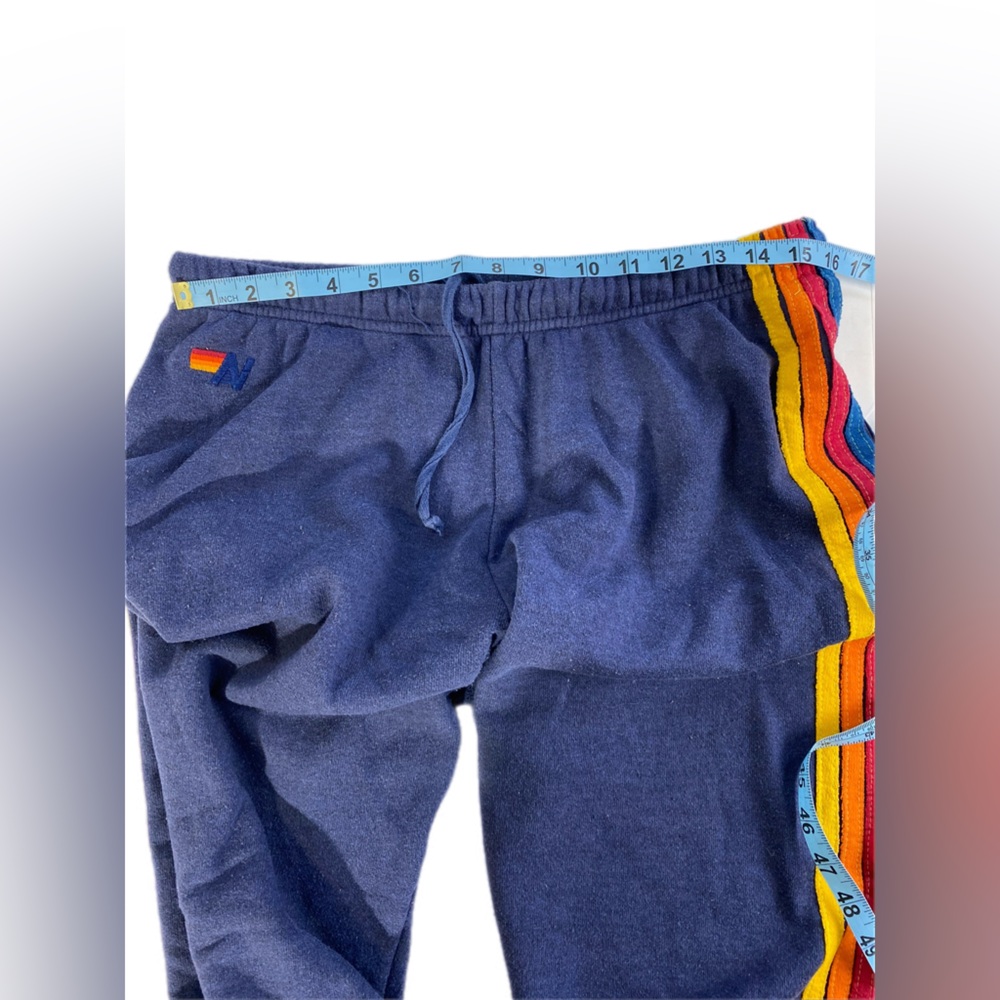 Aviator Nation navy  5 stripe joggers XL - Picture 7 of 15